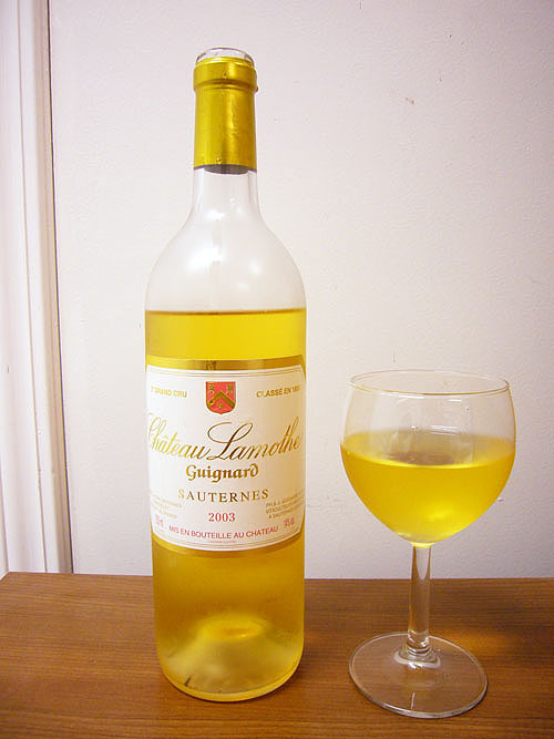 Chateau Lamothe Guignard 2003