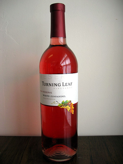 Turning Leaf – White Zinfandel 2005