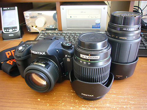 Pentax K10D 도입