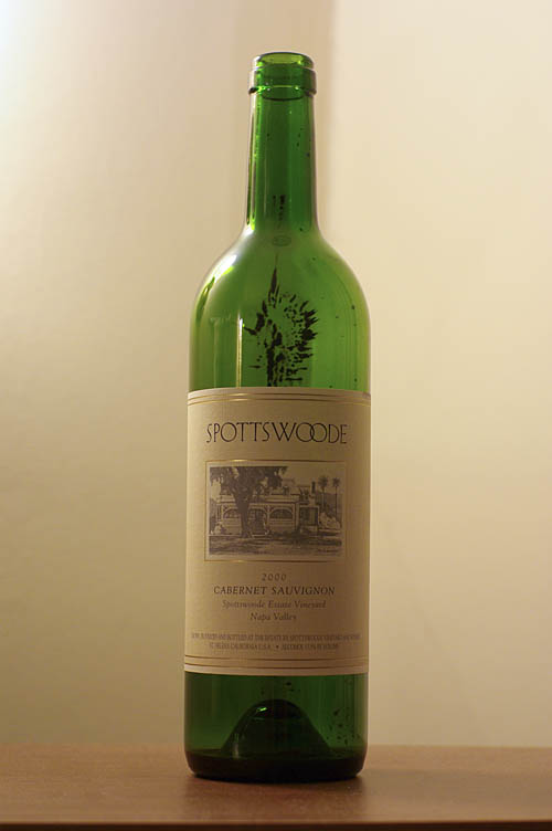 Spottswoode – Cabernet Sauvignon 2000