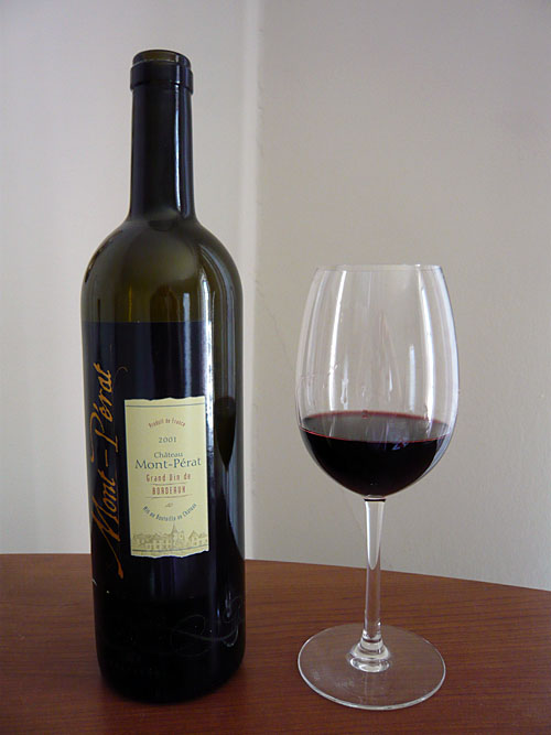 Chateau Mont-Perat 2001