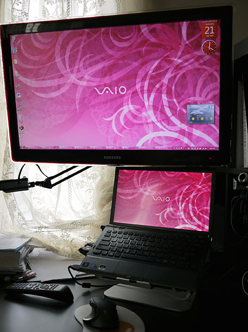 삼성 P2770HD, Ergotron LX 모니터 암 구입