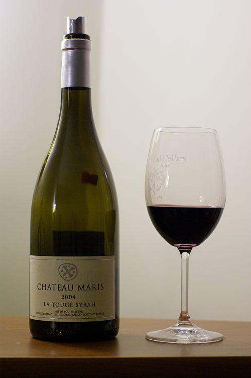 Chateau Maris – La Touge Syrah 2004