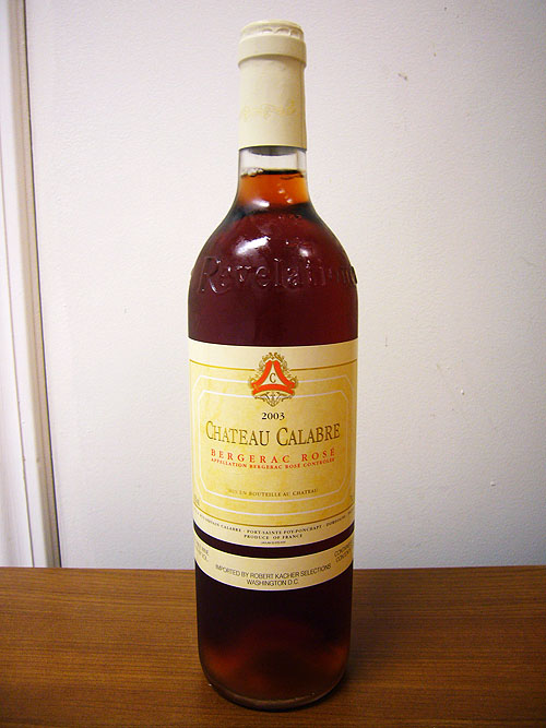 Chateau Calabre 2003