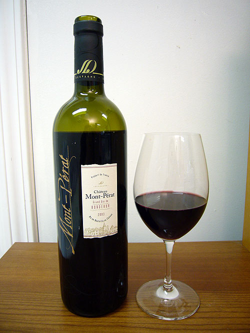 Chateau Mont-Perat 2003