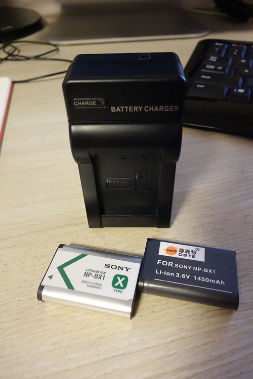 RX100 용 고용량 배터리…